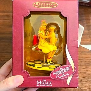 American girl doll Molly ornament